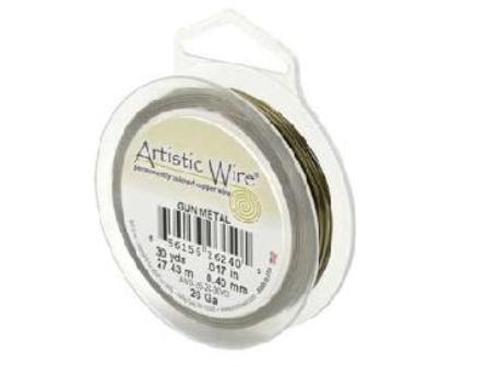 Artistic Wire 鋁銅線22G(粗約0.65MM)~槍管青銅--15yds(1371CM)/1捲入